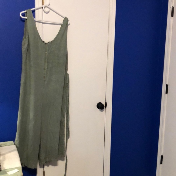 c&c california linen jumpsuit